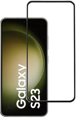 9H Edge To Edge Tempered Glass for Samsung Galaxy S22 5G, Samsung Galaxy S23 5G-Screen Protector Tempered Glass with Scratch Resistant technology| Screen Protector Full Glue Coverage [Free Cleaning Kit Included](Pack of 1)