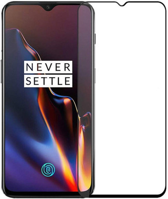 MYVN Edge To Edge Tempered Glass for OnePlus 6T, One Plus 7(Pack of 1)