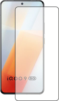 SuperX Edge To Edge Tempered Glass for IQOO 9(Pack of 2)