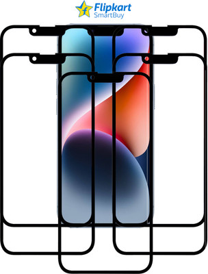 Flipkart SmartBuy Edge To Edge Tempered Glass for IPHONE 14 PLUS(Pack of 5)