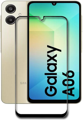 NKCASE Edge To Edge Tempered Glass for Samsung Galaxy A06(Pack of 1)