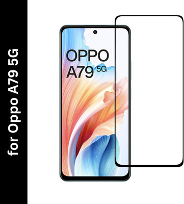 EITANSHA CREATION Edge To Edge Tempered Glass for Oppo A79 5G(Pack of 1)