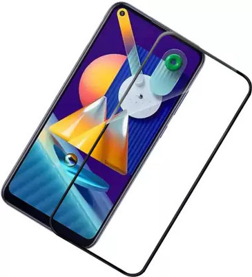 VISHZONE Edge To Edge Tempered Glass for SAMSUNG GALAXY M11(Pack of 1)