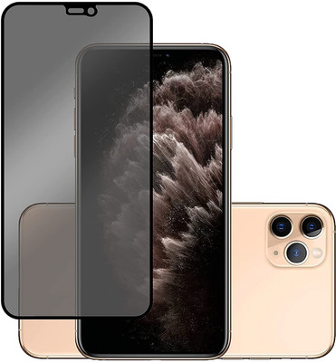 Casesily Edge To Edge Tempered Glass for iPhone 11 Pro max Anti-Spy 5D Privacy Screen Protector(Pack of 1)