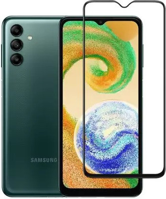 VISHZONE Edge To Edge Tempered Glass for Samsung Galaxy A04s(Pack of 1)