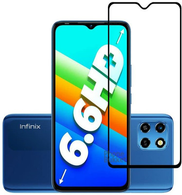 Bai and kaka Edge To Edge Tempered Glass for Infinix Smart 6 HD(Pack of 1)