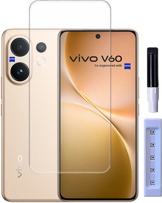 NEXZONE Edge To Edge Tempered Glass for vivo V60 5G(Pack of 1)
