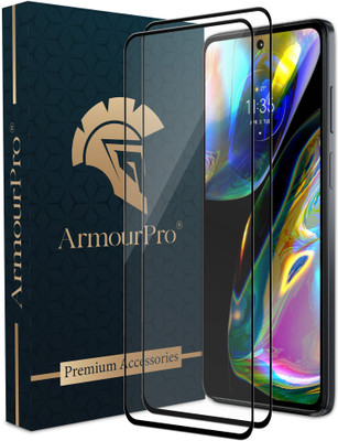 ArmourPro Edge To Edge Tempered Glass for Motorola G82 5G, Moto G82 5G, Motorola E32, Motorola G42 5G, Motorola G32 5G(Pack of 2)