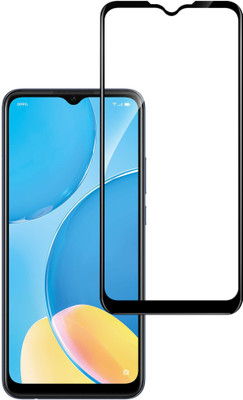 GLOBAL NOMAD Edge To Edge Tempered Glass for Oppo A15s(Pack of 1)