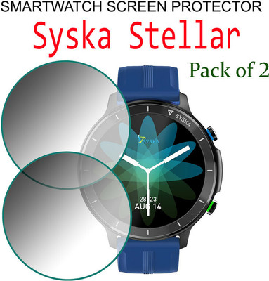 hirdesh Edge To Edge Tempered Glass for Syska Stellar(Pack of 2)