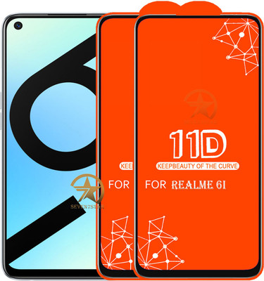 HQ Protection Edge To Edge Tempered Glass for Realme 6i(Pack of 2)