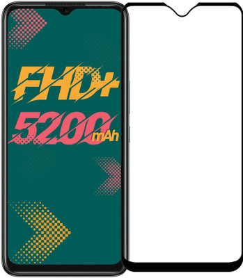 DMJHP Edge To Edge Tempered Glass for Infinix Hot 11(Pack of 1)
