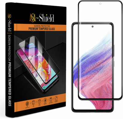MS-Shield Edge To Edge Tempered Glass for Samsung Galaxy A53 5G(Pack of 1)