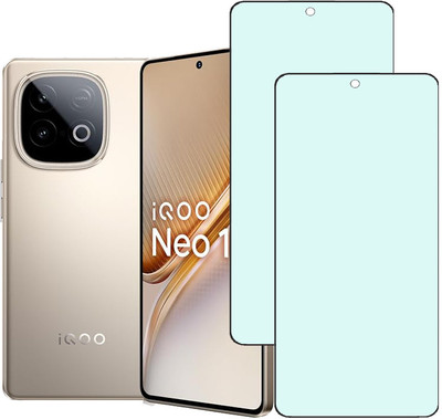 SPRITZEN Edge To Edge Tempered Glass for iQOO 10 Neo 5G, Tempered glass with Matte Finish(Pack of 2)