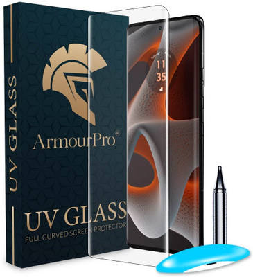 ArmourPro Edge To Edge Tempered Glass for Motorola Edge 50 Pro 5G, Moto Edge 50 Pro(Pack of 1)