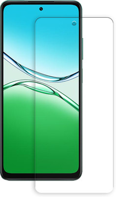 SOMTONE Edge To Edge Tempered Glass for Oppo A5 5G FRONT Tempered Glass Screen Protector | Anti-Scratch | Edge to Edge Full Coverage | 9H Hardness | Screen Guard(Pack of 1)