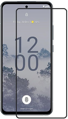 Bai and kaka Edge To Edge Tempered Glass for Nokia X30 5G(Pack of 1)