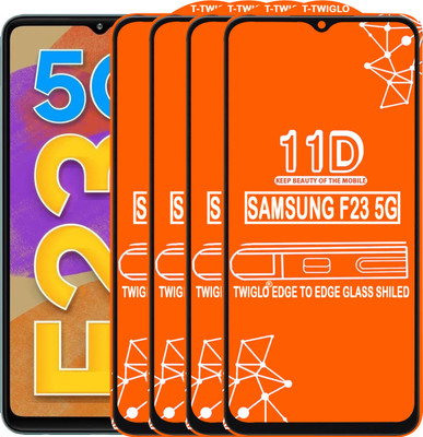 TWIGLO Edge To Edge Tempered Glass for SAMSUNG F23 5G(Pack of 4)