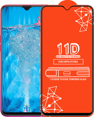 Roxel Edge To Edge Tempered Glass for OPPO F9 Pro(Pack of 1)