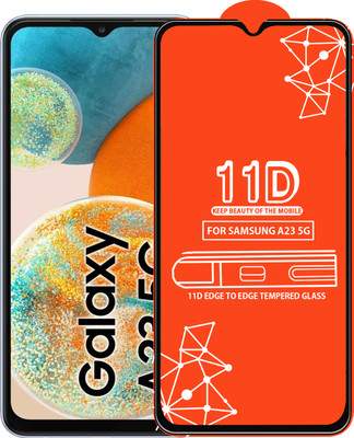 Roxel Edge To Edge Tempered Glass for Samsung Galaxy A23 5G(Pack of 1)