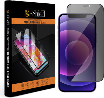 MS-Shield Edge To Edge Tempered Glass for Apple iPhone 12(Pack of 1)