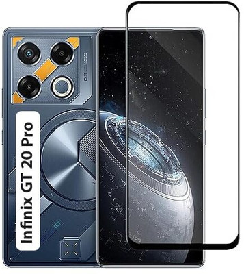 LIKEDESIGN Edge To Edge Tempered Glass for Infinix GT 20 Pro 5G, Infinix GT 20 Pro(Pack of 1)