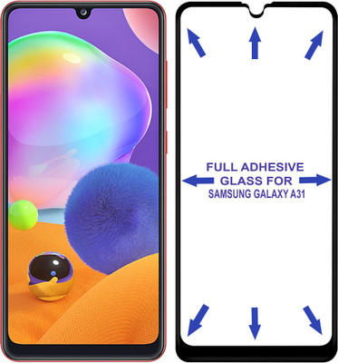 GLOBAL NOMAD Edge To Edge Tempered Glass for Samsung Galaxy A31(Pack of 1)