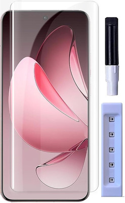 O2MG Edge To Edge Tempered Glass for OPPO Reno13 Pro 5G, OPPO Reno13 Pro(Pack of 1)