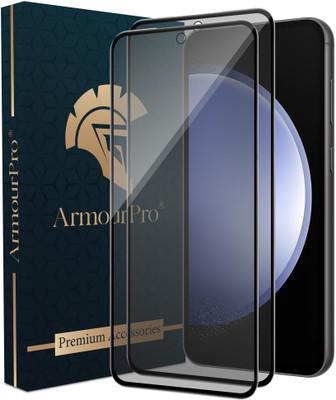 ArmourPro Edge To Edge Tempered Glass for Samsung Galaxy S23 FE 5G, Samsung Galaxy P1 5G, Samsung Galaxy 12X 5G, Samsung Galaxy Narzo 70 Pro 5G, Matte Finish Glass(Pack of 2)