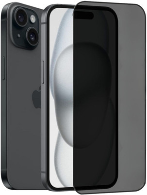 KWINE CASE Edge To Edge Tempered Glass for Apple iPhone 15 Plus, iPhone 15 Plus(Pack of 1)