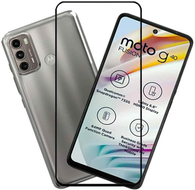 EITANSHA CREATION Tempered Glass Guard for Motorola G40 Fusion, Moto G40 Fusion(Pack of 1)