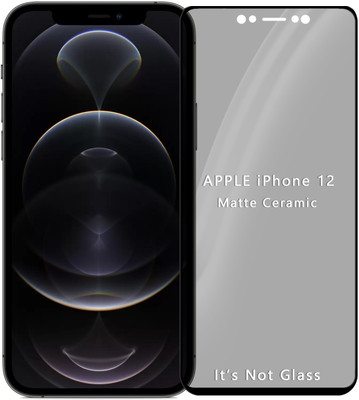GLOBAL NOMAD Edge To Edge Tempered Glass for APPLE iPhone 12(Pack of 1)