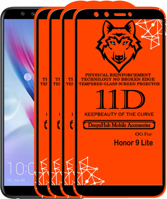 DeepzHub Edge To Edge Tempered Glass for Honor 9 Lite(Pack of 4)