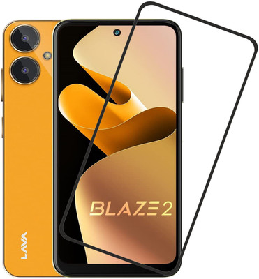 NSTAR Edge To Edge Tempered Glass for Lava Blaze 2(Pack of 1)