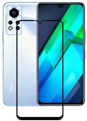 Caseline Edge To Edge Tempered Glass for infinix Note 12i, Infinix Note 12i(Pack of 1)