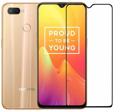 Expromium Edge To Edge Tempered Glass for Realme U1(Pack of 1)