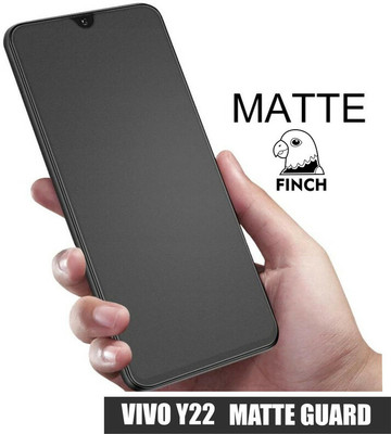 KANCHA Edge To Edge Tempered Glass for VIVO Y22(Pack of 2)