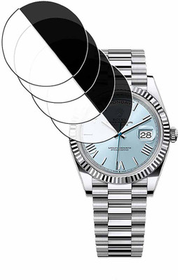 daffin Edge To Edge Tempered Glass for rolex day-date 40 in platinum(Pack of 4)
