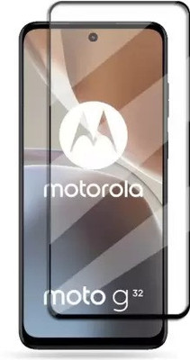 VISHRN Edge To Edge Tempered Glass for MOTO G32, MOTOROLA G32, MOTOROLA MOTO G32, Motrola g32(Pack of 1)