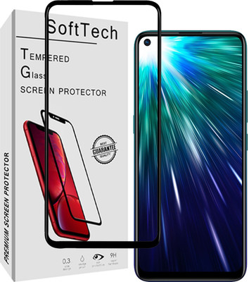 SoftTech Edge To Edge Tempered Glass for Vivo Z1 Pro(Pack of 1)