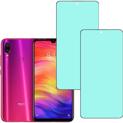 VAYUVAULT Edge To Edge Tempered Glass for Mi Redmi Note 7(Pack of 2)