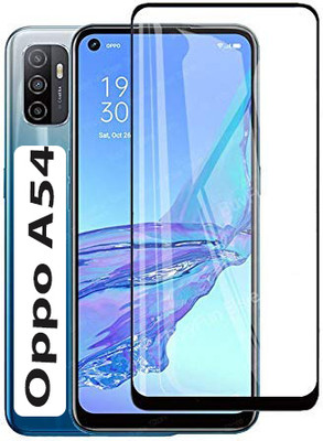 iCopertina Edge To Edge Tempered Glass for Oppo A54(Pack of 1)