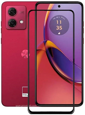 Caseline Edge To Edge Tempered Glass for Motorola g84 5G, Motorola Moto G84 5G, Motorola G84 5G(Pack of 1)