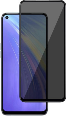 ISAAK Edge To Edge Tempered Glass for Realme 7, Realme 8s 5G Privacy Tempered Glass(Pack of 1)