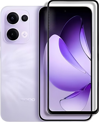 Monogamy Edge To Edge Tempered Glass for Oppo Reno 13 5G, Oppo Reno 13, Reno42(Pack of 1)