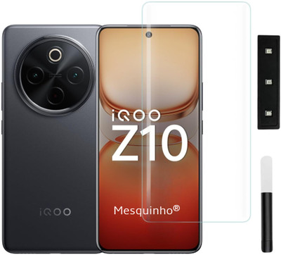 Mesquinho Edge To Edge Tempered Glass for IQOO Z10 5G, Vivo IQOO Z10 5G(Pack of 1)