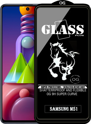 PFOAM Edge To Edge Tempered Glass for SAMSUNG GALAXY M51(Pack of 1)