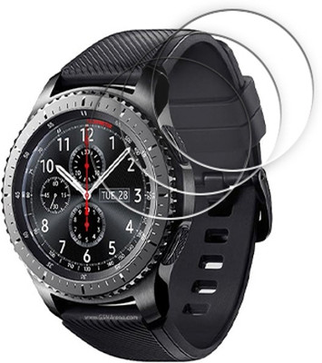 ARBAN Edge To Edge Tempered Glass for Samsung Gear S3 frontier 1.3 inch SMARTWATCH SCREEN GUARD(Pack of 3)