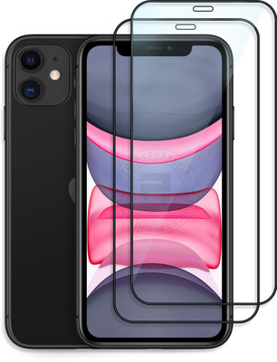 PROACCS Edge To Edge Tempered Glass for Apple iPhone 11(Pack of 2)