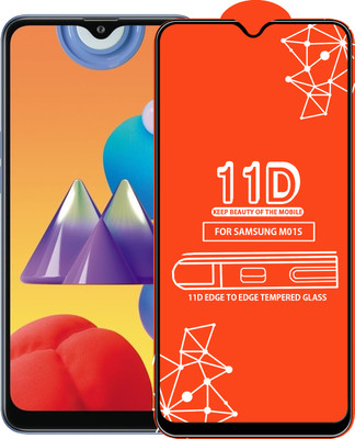 Roxel Edge To Edge Tempered Glass for Samsung Galaxy M01S(Pack of 1)